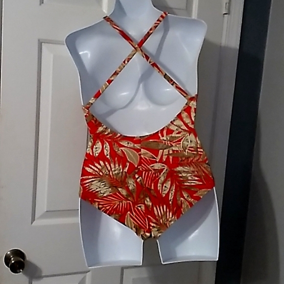 Womens swimsuit with skirt 2 pieces - Picture 2 of 4